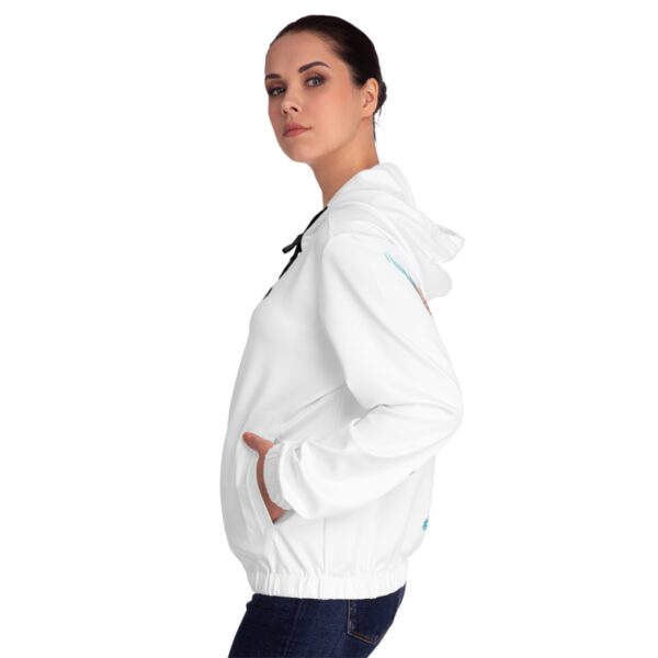 Angelic Flair Zip Hoodie for Women - Image 11