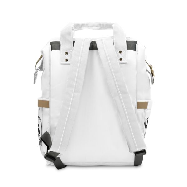 45 x Hector Arias Flair: Straight Outta the Flair Room Backpack (White) - Image 3