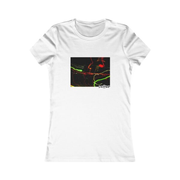 Blurred Lights Slim Fit Tee