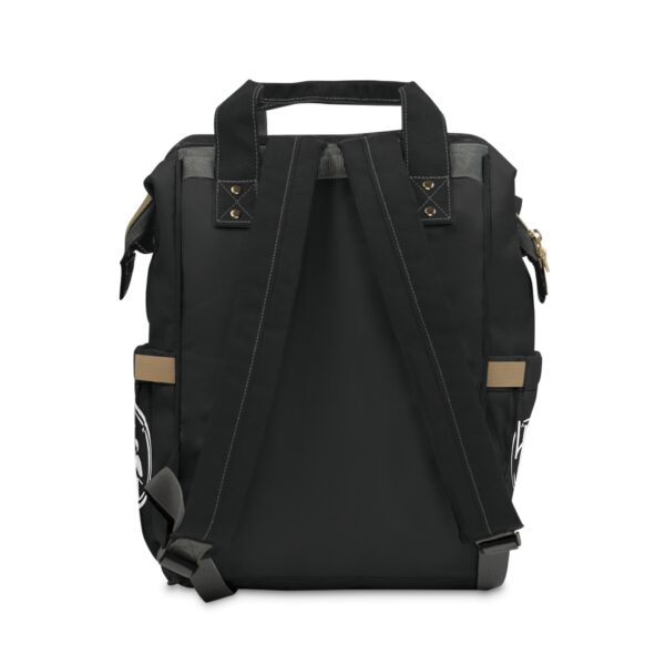 Dark Nocturnal Explorer: Living At Night Moon Phases Backpack - Image 3