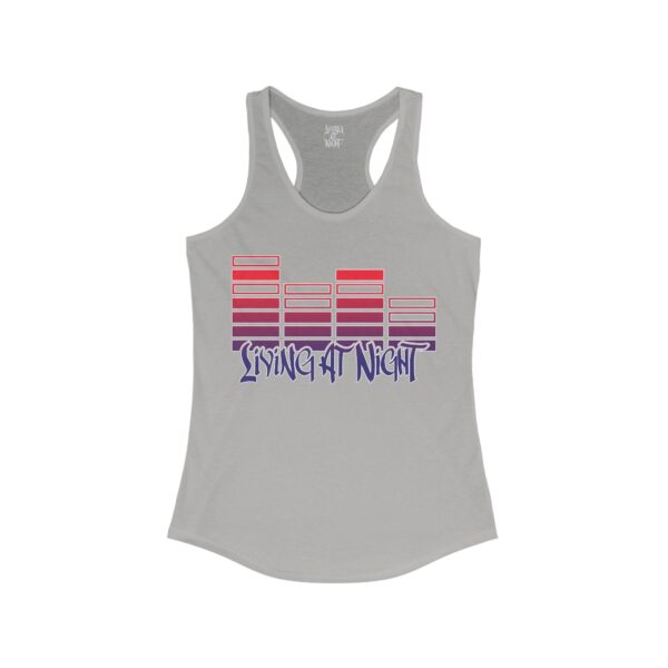 Neon Soundwaves Racerback Tank - Image 5