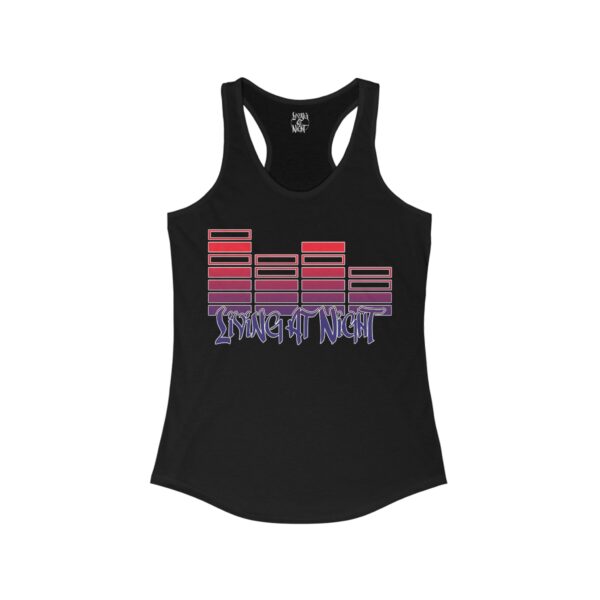 Neon Soundwaves Racerback Tank - Image 3