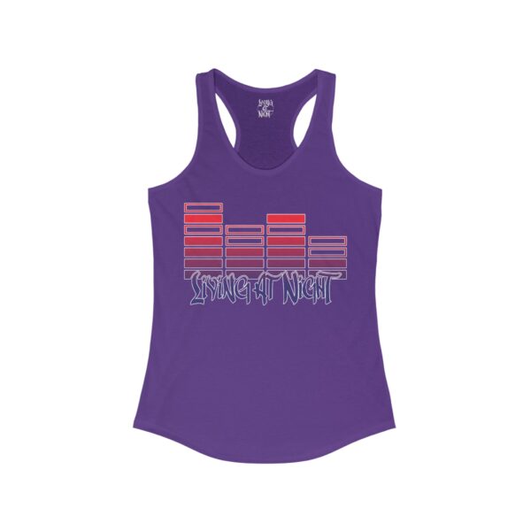 Neon Soundwaves Racerback Tank - Image 23