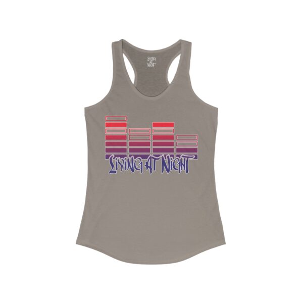 Neon Soundwaves Racerback Tank - Image 7