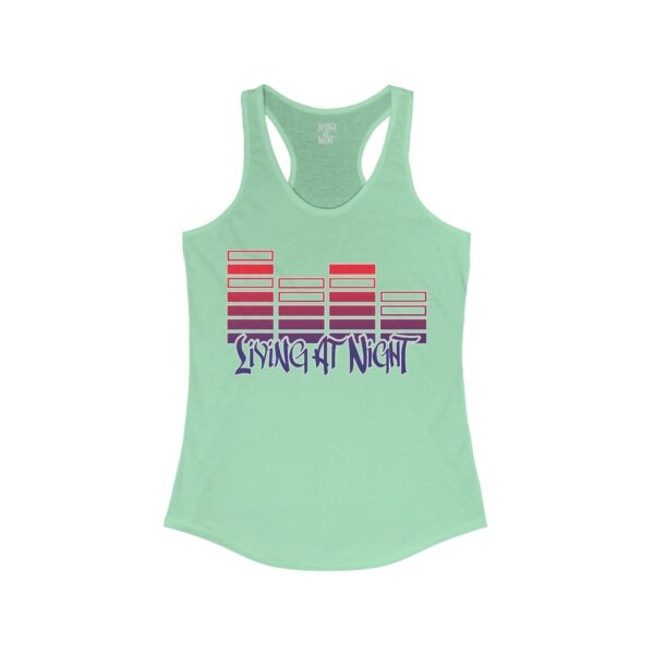 Neon Soundwaves Racerback Tank - Image 11