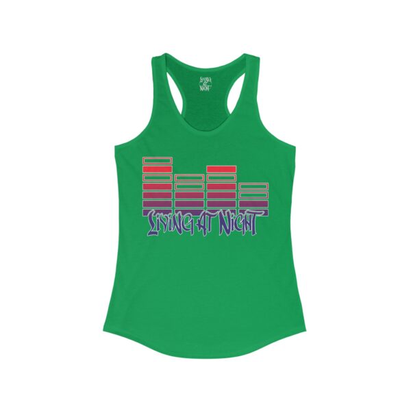 Neon Soundwaves Racerback Tank - Image 13