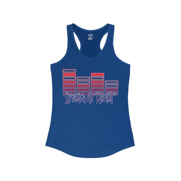 Neon Soundwaves Racerback Tank - Image 19