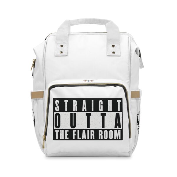 45 x Hector Arias Flair: Straight Outta the Flair Room Backpack (White) - Image 2