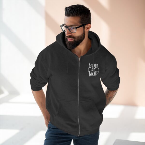 Desert Nights Moon Phase Zip Hoodie - Image 5