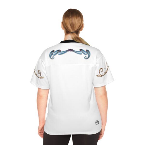 #Unleashed White Flair Shirt with Fileteado Argentinian Style Details - Image 5