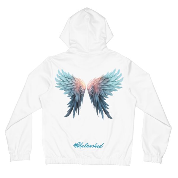 Angelic Flair Zip Hoodie for Women - Image 9