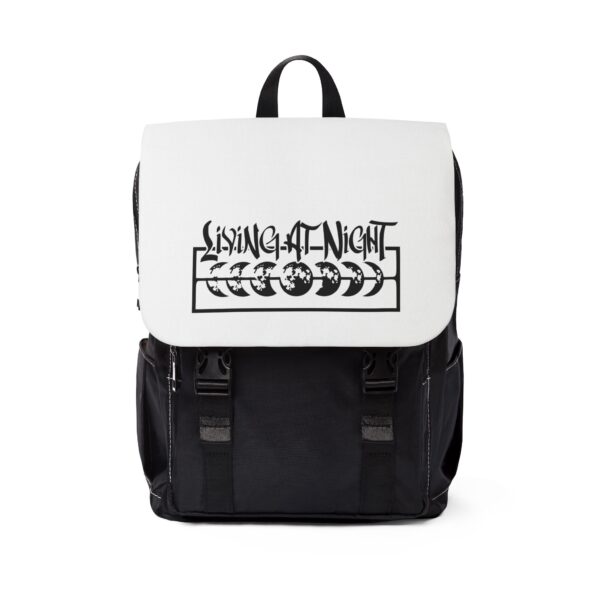 Moonlit Adventure Backpack: Living At Night Edition (White)