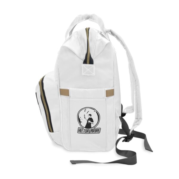 45 x Hector Arias Flair: Straight Outta the Flair Room Backpack (White) - Image 4