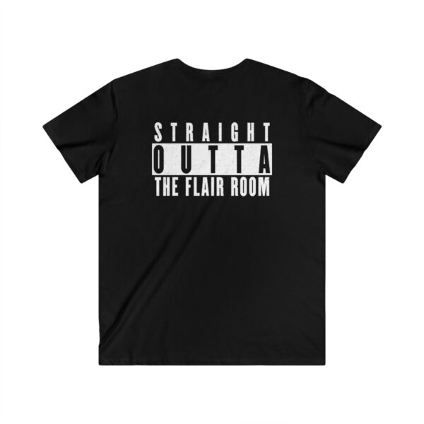 Straight Outta the Flair Room V-Neck Tee by Hector Arias Flair Bartender