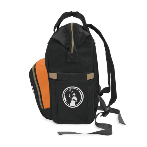 Dark Nocturnal Explorer: Living At Night Moon Phases Backpack - Image 4