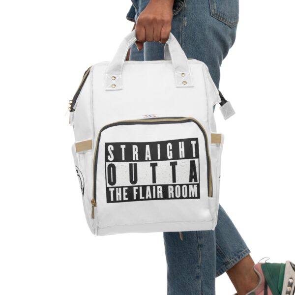 45 x Hector Arias Flair: Straight Outta the Flair Room Backpack (White) - Image 7