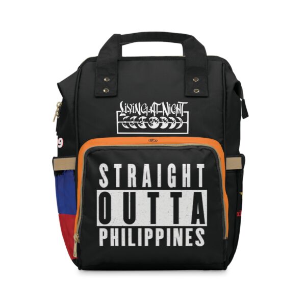 Living At Night - Straight Outta Philippines Backpack