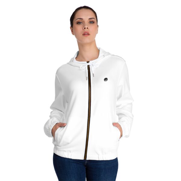 Unleashed Flair Zip Hoodie for Women - Image 3