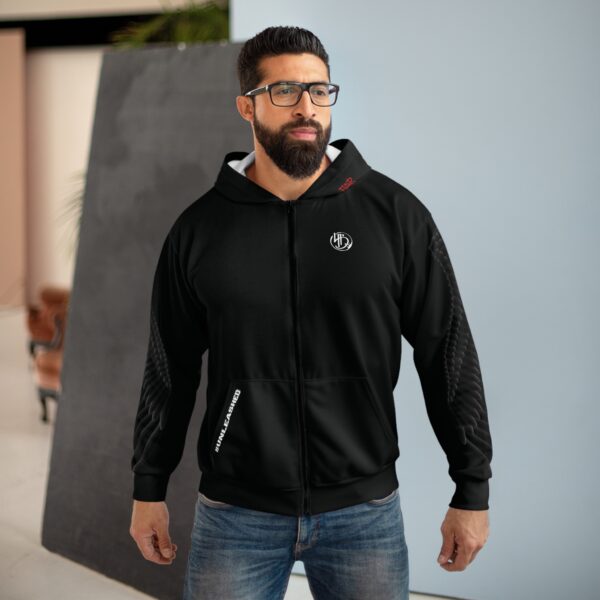 FlairHub - Winter Flair Zip Hoodie - Image 3