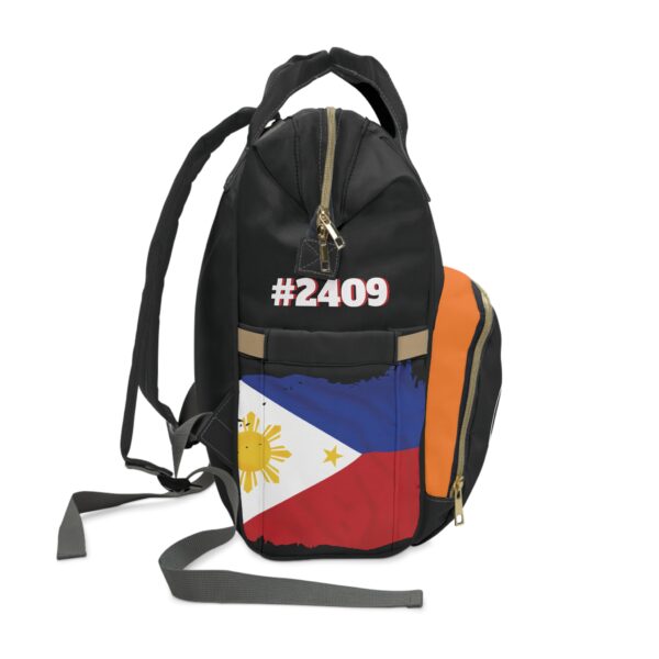 Living At Night - Straight Outta Philippines Backpack - Image 4